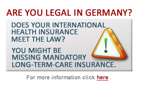 Have you been a German resident for longer than 60 months but still with mandatory Long-Term Care insurance? If yes, click here and make your self legal.